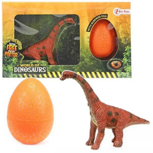 Figurka Dinozaur + Jajo Dinozaura z Figurką Niespodzianka