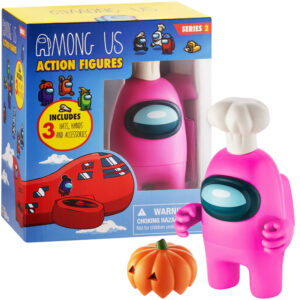 Among Us Figurka 14cm Różowy Toikido