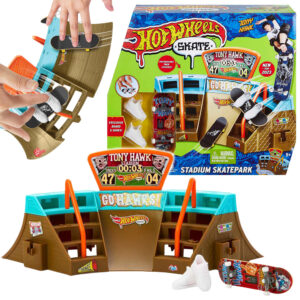 Hot Wheels Skatepark Deskorolka Fingerboard + Buty