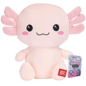 Kawaii Kuties Maskotka Axolotl Różowy 26 cm