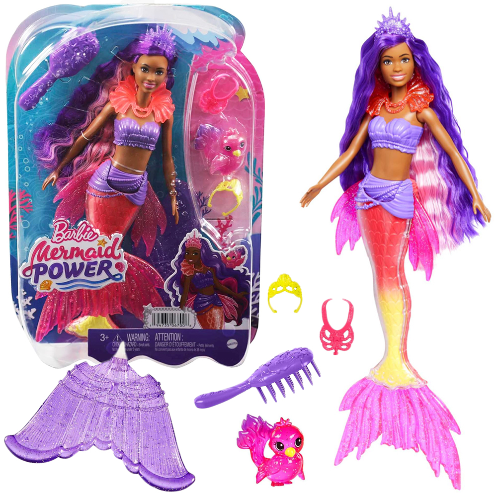 Barbie Mermaid Power Lalka Syrenka Brooklyn