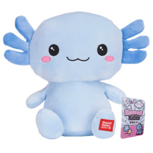 Kawaii Kuties Maskotka Axolotl Niebieski 26 cm