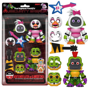 Funko Snaps FNAF Figurka Montgomery Gator + Glamrock Chica