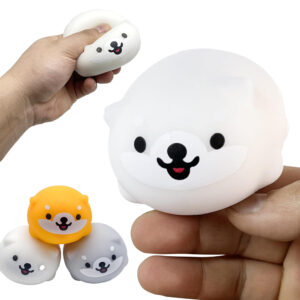 Shiba Antystresowy Gumowy Gniotek