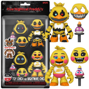 Figurka Toy + Nightmare Chica Funko Snaps FNAF