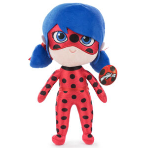 Maskotka Biedronka 42 cm Miraculum Biedronka i Czarny Kot