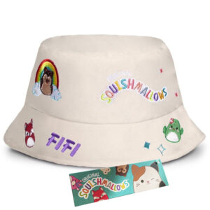 Kapelusz Squishmallows Beżowy Czapka Bucket Hat