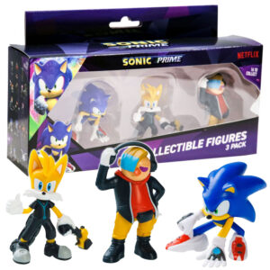 Sonic Prime Figurki Sonic Tails Dr Don't
