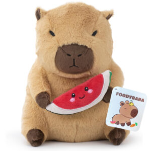 Foodybara Maskotka Kapibara z Arbuzem 24 cm