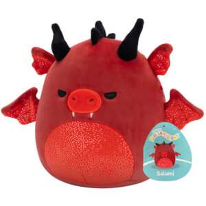 Squishmallows Czerwony Smok Salami 22 cm Maskotka