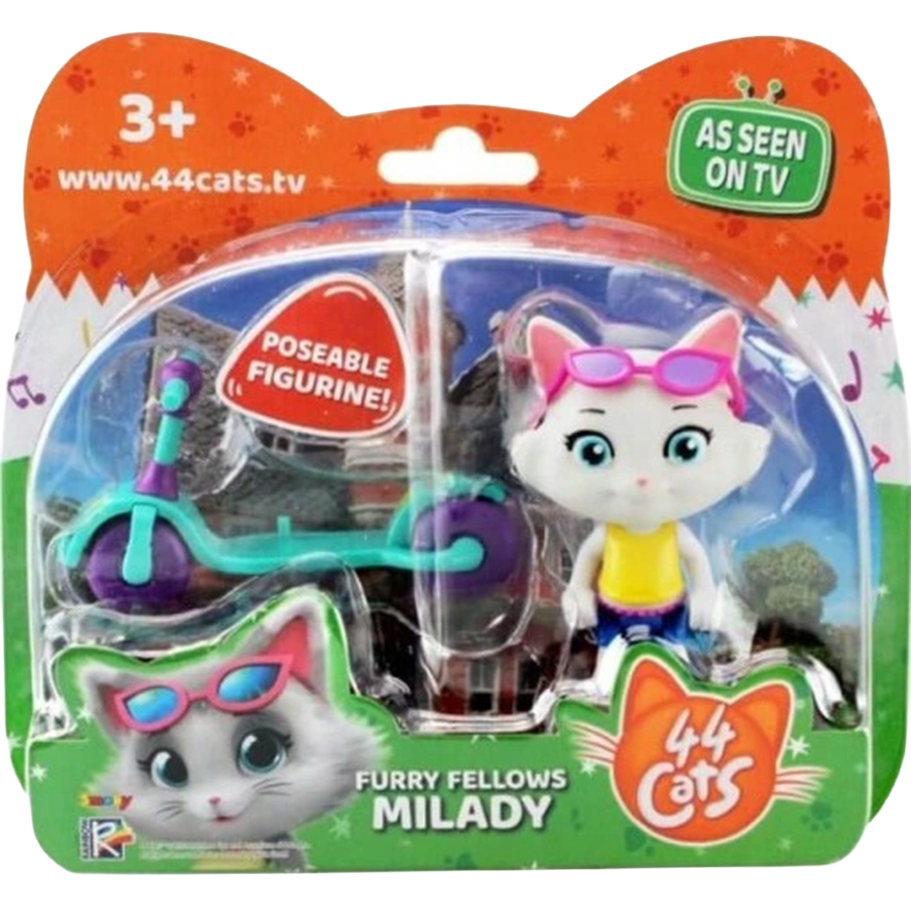 44 Koty Zestaw Figurka Milady i Hulajnoga