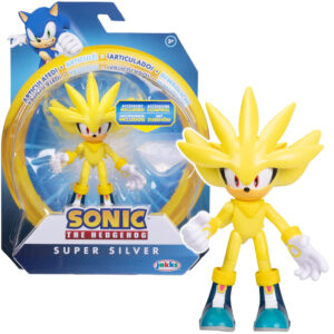 Sonic Figurka Super Silver 12 cm