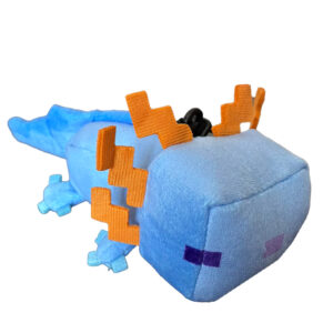Brelok Minecraft Niebieski Axolotl Zawieszka Pluszowa