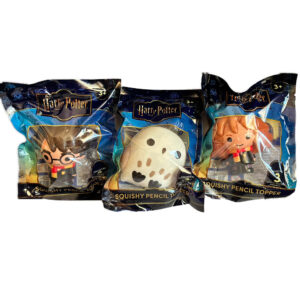 Harry Potter 3x Squishy Nakładka na Ołówek
